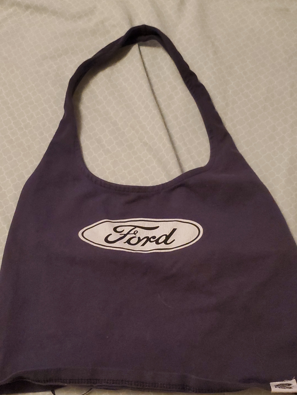 Ford Deep Purple Cropped Halter Top